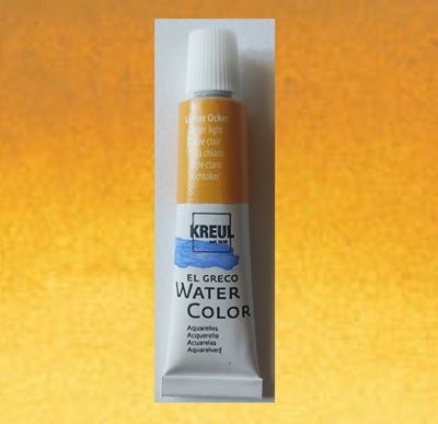 ELGRECO WATERCOLOUR 12ml tube LIGHT OCHRE