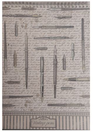 Calligraphy Pad A4 -  Калирафски блок спирала 50л / 130г NIBS