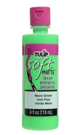 TULIP SOFT TEXTILE  NEON GREEN 118ml 