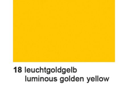 Neon Yellow Poster Board 48×68 cm – 380 g/m², Single Sheet