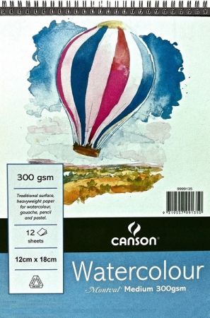 CANSON POSTCARD WATERCOLOUR PAD