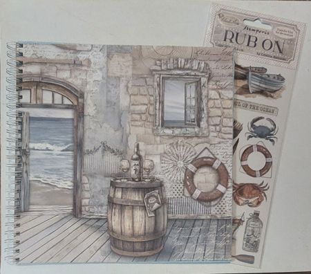 ALBUM SCRAPBOOKING SAILING SHIP