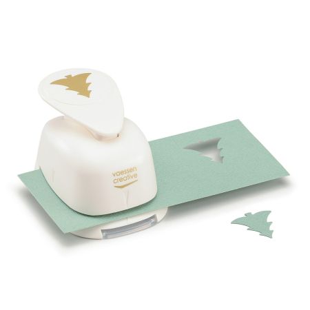 V.Creative • Craft Punch Fir tree Holly