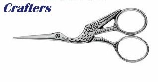 EMBROIDERY SCISSORS - "Stork"