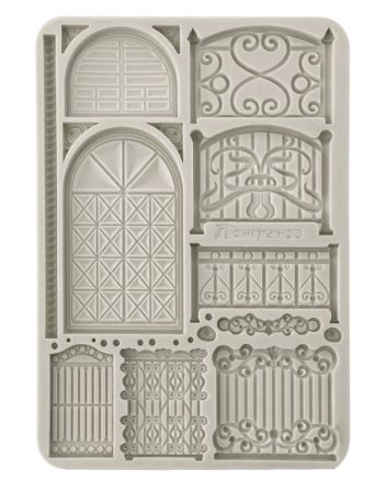 Silicon mold A5 - Fence and door