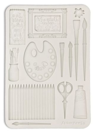 Silicon mould A5 -  Daisy  Creative Art - Силиконова форма за моделиране молд