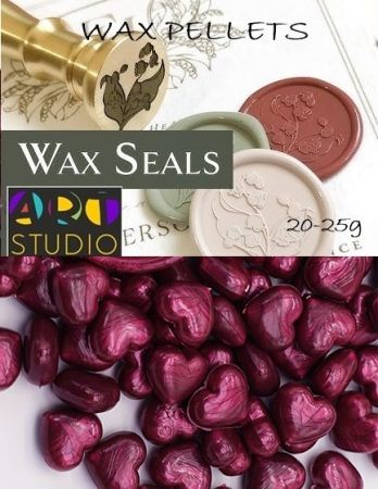 Восък за печати ART STUDIO WAX PELLETS - PURPLE