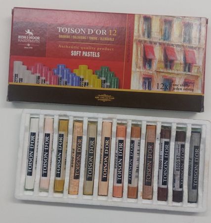 TOISON D'OR SOFT PASTELS 12 PORTRAIT