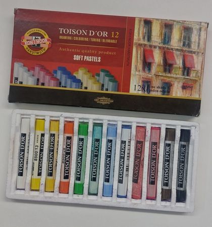 TOISON D'OR SOFT PASTELS  12 BASIC