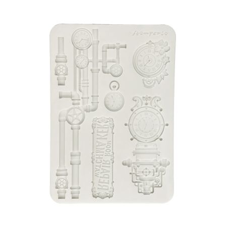 Silicon mold A5 -  Gardens of Time clocks and tubes