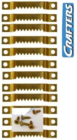 CROCO HANGERS 10pc - Закачалки тип " крокодил" 10бр  + винтчета  SILVER