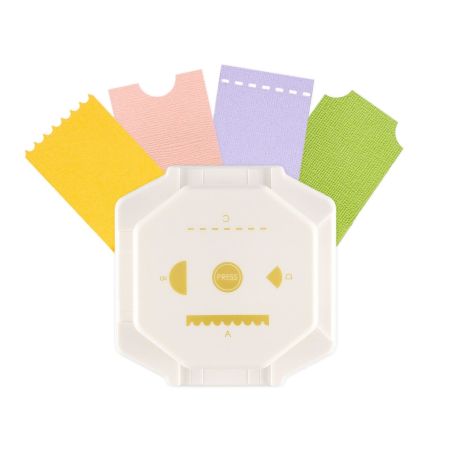 Перфоратор за оформяне на билет 4 размера - 4-in-1 Corner Punch Tickets