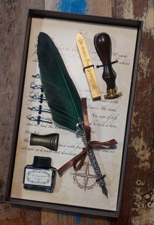 COLUMBUS - Venetian Calligraphy set 