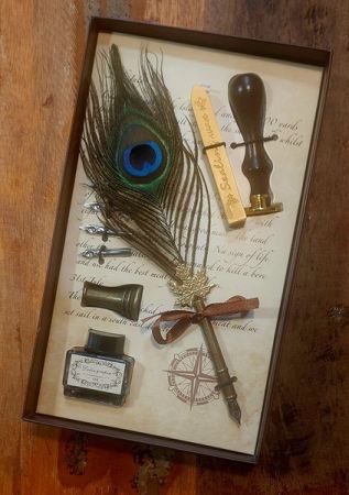 COLUMBUS - Venetian Calligraphy set 