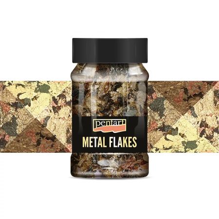 PENTART - Metal flakes M10