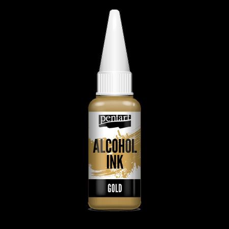 PENTART Alcohol inks, 20 ml - Gold