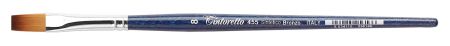 TINTORETTO FLAT BRONZO SYNTH. BRUSH  - Профи плоска четка със синтетичен косъм