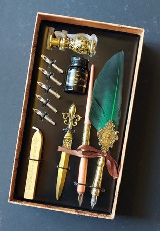 COLUMBUS - Venetian Calligraphy set 
