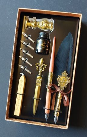 COLUMBUS - Venetian Calligraphy set 