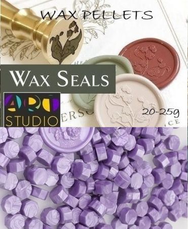 ART STUDIO WAX PELLETS - TURQUOISE PEARL