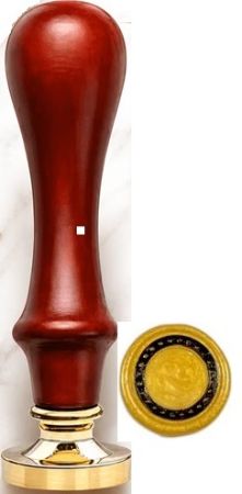Восъчен печат STAMPERIA  с клише  2,5 см  RING