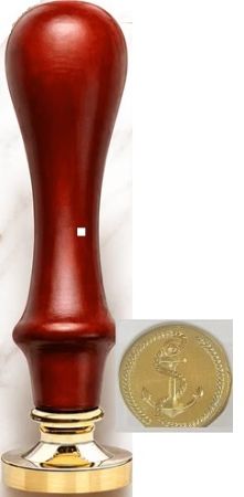 Восъчен печат STAMPERIA  с клише  2,5 см ANCHOR