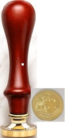 Восъчен печат STAMPERIA  с клише  2,5 см WAVE
