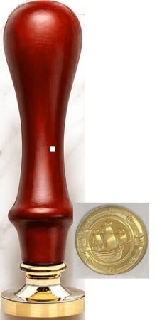 Восъчен печат STAMPERIA  с клише  2,5 см SHIP