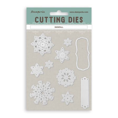 Stamperia • Cutting Dies A6 - Christmas snowfall