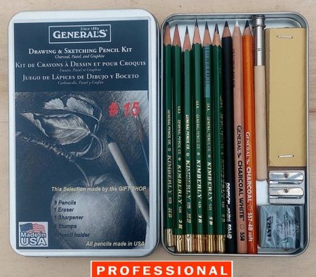 Комплект за графика и дизайн GENERALS DRAWING & SKETCHING PENCIL KIT USA