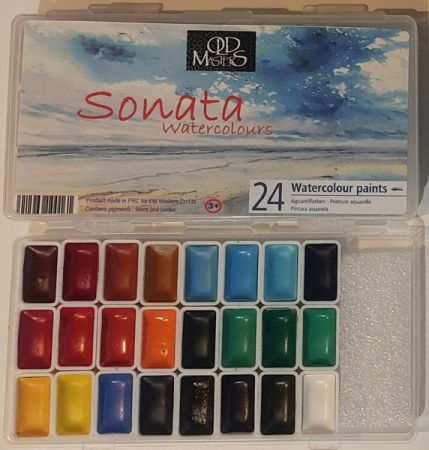 Sonata 24 watercolours