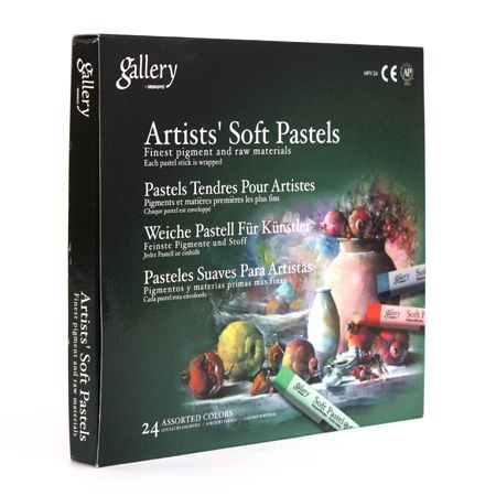 GALLERY Artists` Soft Pastels - Сухи пастели  24 цв. 
