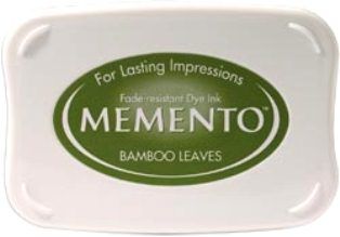 MEMENTO INKPAD - Тампон с ярък отпечатък BAMBOO LEAVES