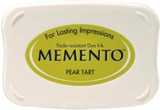 MEMENTO INKPAD - Тампон с ярък отпечатък PEARL TART