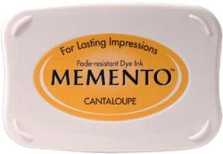 MEMENTO INKPAD - Тампон с ярък отпечатък CANTELOUPE
