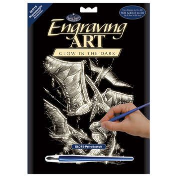 Engraving Art А4 - Картина за гравиране - светещо на тъмно фолио