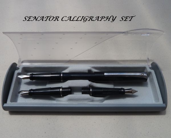 CALLIGRAPHY ,Germany - Калиграфски комплект писалки 3 paзмера 1-1.5-2 mm