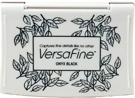 VERSAFINE Pad - Тампон с високо покривно мастило ONYX BLACK