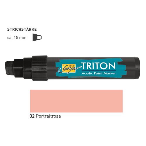 TRITON ACRYLIC MARKER 5-15MM -  Акрилен маркер PORTRAIT ROSE