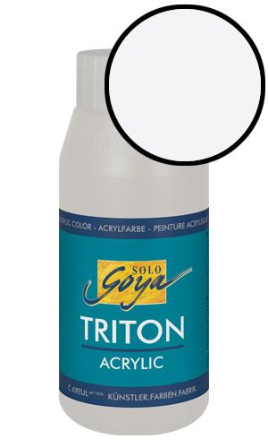 TRITON ACRYL  750 ml - Акрил за стенописи и оцветяване №17 БЯЛО