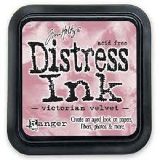 Distress ink pad by Tim Holtz - Тампон, "Дистрес" техника - Victorian velvet