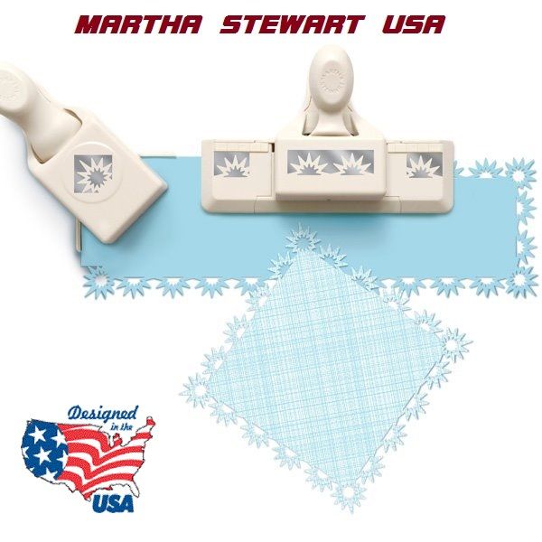 AROUND THE PAGE от MARTHA STEWART - комплект бордюрен + ъглов пънч - PROMO!