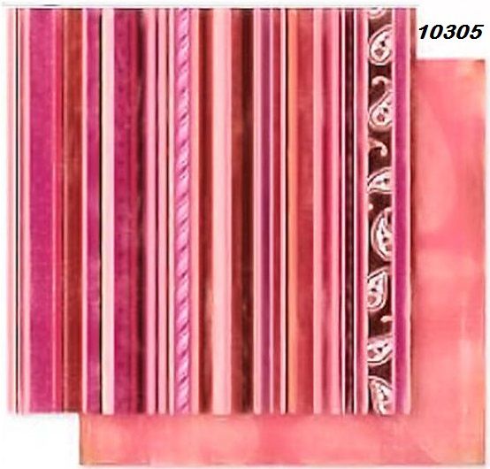 FB Romance 05 - Дизайнерски картон с ембос-глитер елементи - 30,5 Х 30,5 см.