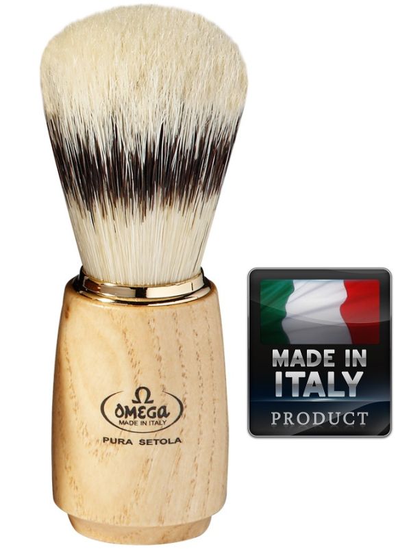 Omega 11150 Pure bristle shaving brush BADGER EFFECT 115mm