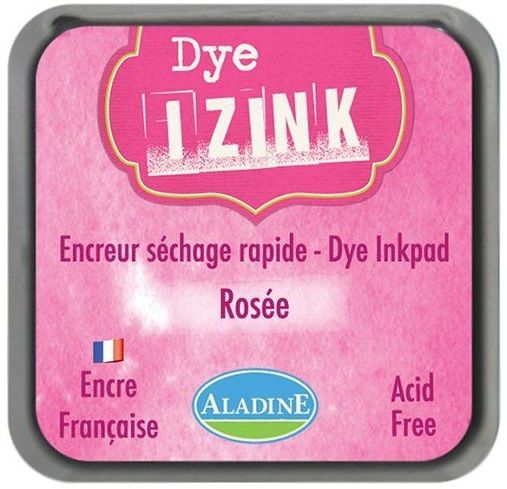 IZINK DYE MIDI PAD   - Тампон с ярък отпечатък ROSE