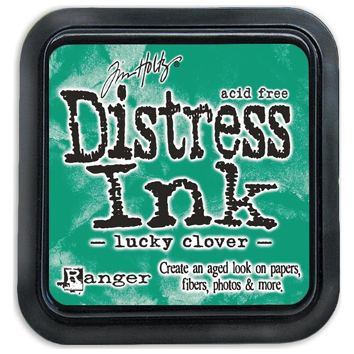Distress ink pad by Tim Holtz - Тампон, "Дистрес" техника - LUCKY CLOVER