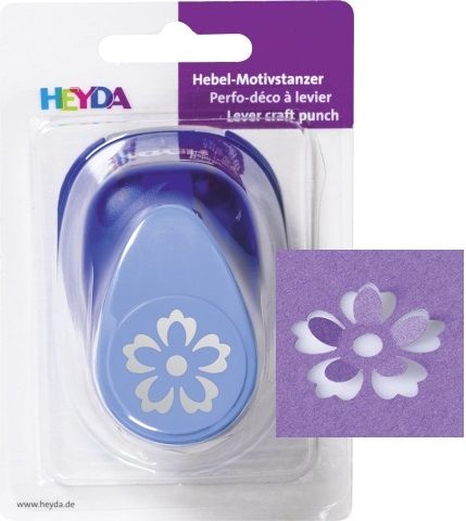 HEYDA Punch  FLOWER, 25mm 