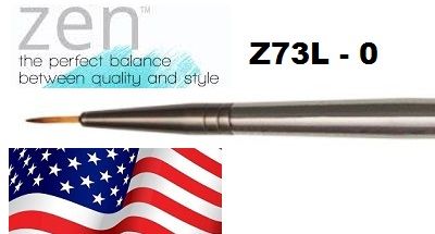 ZEN 73 Liner, USA - Профи `лайнер` четка за различни техники 0