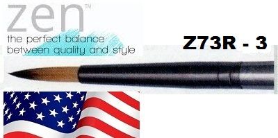 ZEN 73 Round, USA - Профи `кръгла`четка за различни техники №3