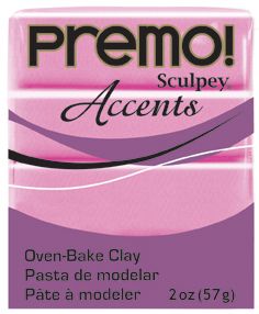 `PREMO Accents` USA - Професионална серия полимерна глина -  Magenta Pearl, 2oz